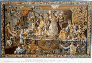 Sacred King Charles VII at Reims on July 17