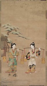 Scene from a Noh Play by Unknown artist