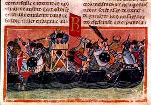Scene of Naval Battle