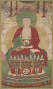 Seated Amitābha by Unknown artist