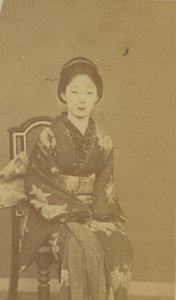 Seated Japanese Woman