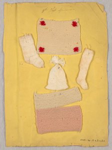 Sewing instruction book samples
