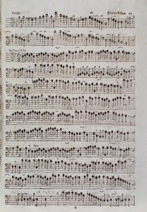 Sheet Music Page for the Violin in 