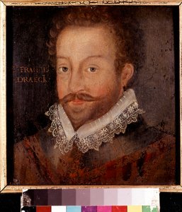 Sir Francis Drake, after an Engraving Attributed to Jodocus Hondius, c.1583 by Unknown artist