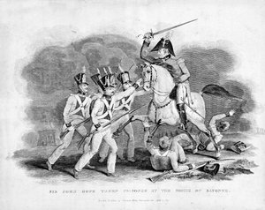 Sir John Hope taken prisoner at the sortie of Bayonne