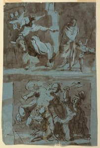 Sketches for Paintings by Unknown artist