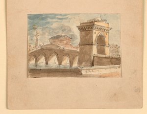 Stage Design, Bridge Across Water