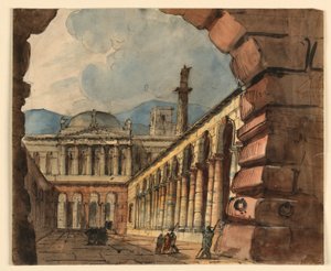 Stage Design, Exterior of Palace