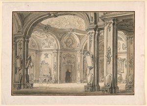 Stage Design: Gallery in a Palace