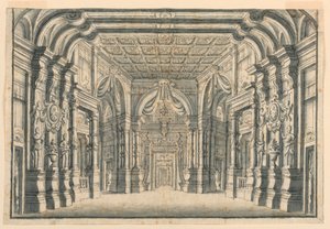 Stage Design: Interior of Palace Halls