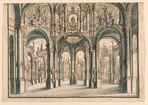 Stage Design, Open Palace Court