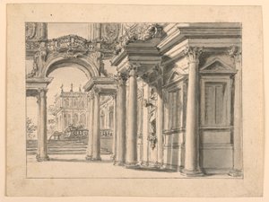 Stage Design: Palace Garden Architecture