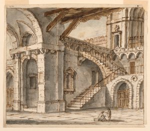 Stage Design: Prison Court