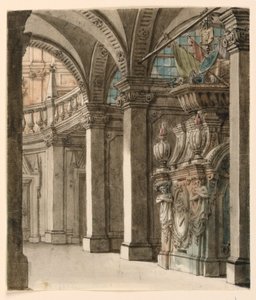 Stage Design, View into Apse