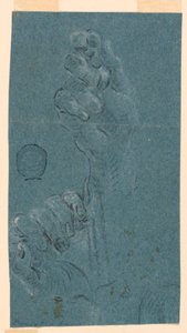 Study: A Pair of Hands by Unknown artist