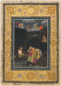 Sultan Ibrahim ibn Adham of Balkh visited by angels
