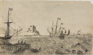 Swedish Boats Off the Coast