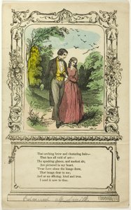 That Arching Broth and Clustering Hair (valentine) by Unknown artist