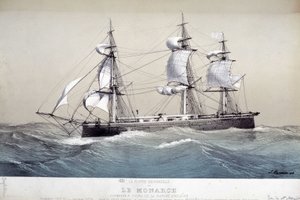 The Monarch, English Fleet, circa 1850 by Unknown artist