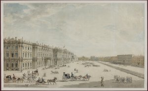 The Palace Square in Saint Petersburg