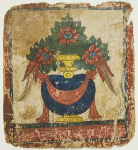 The Treasure Vase (Bumpa), from a Set of Initiation Cards (Tsakali) by Unknown artist