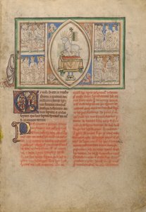 The Vision of the Lamb in the Midst of the Four Living Creatures and the Twenty-Four Elders by Unknown artist
