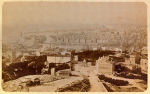 The City of Marseille and Its Surroundings, General View Taken from Notre Dame de la Garde, 1885-1890, Private Collection