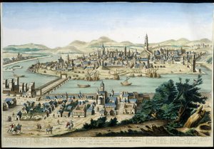 The port and city of Seville