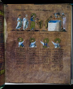 The Purple Codex Rossanensis, 6th Century