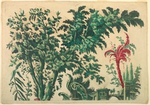 Top Part of an Ornamental Panel