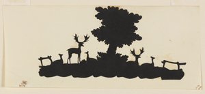 Tree with Stags and Roe