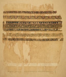 Turban or Shawl End with Tiraz and Gold