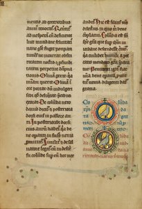 Two Medallions with Doves by Unknown artist