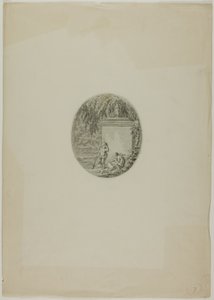 Two Putti by Funerary Monument