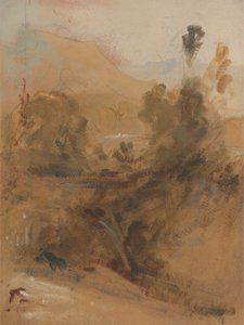 Upright Landscape by Unknown artist