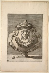 Vase Decorated with Figures, Rinceaux, and Festoons, 1543
