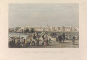View of Calcutta from the Esplanade, No. 1 by Unknown artist