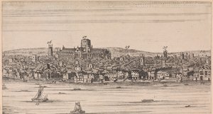 View of Old St. Pauls Across the River