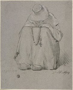 Woman with a Rosary by Unknown artist