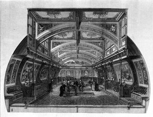 Boat designed against seasickness by Henry Bessemer