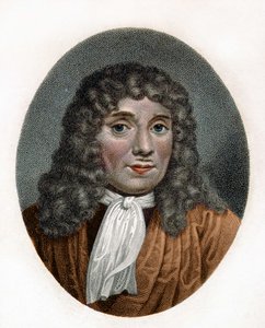 Portrait of Antonie Van Leeuwenhoek or Anton van Leeuwenhoek, or Leeuvenhoek, or Leeuwenhoeck. Dutch naturalist (1632 to 1723). 18th century engraving by Unknown artist
