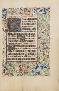 Decorated Text Page by Unknown artist/maker