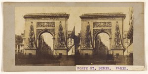 Porte St Denis by Unknown artist/maker