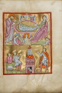 The Nativity and The Annunciation to the Shepherds