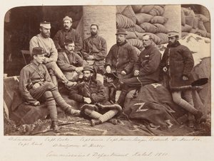 A group of British officers