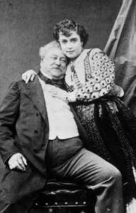Alexandre Dumas and Adda Mellen