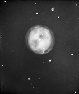 Astronomical Glass Plate Slide of Owl Nebula in Ursa Major (1910) by Unknown photographer