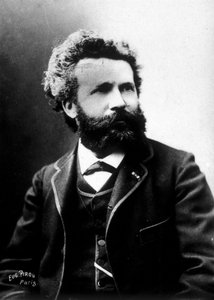 Camille Flammarion, French astronomer, circa 1890
