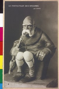 Caricature of Franz Joseph I by Unknown photographer