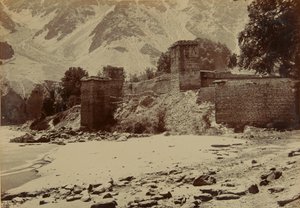 Chitral Fort, 1895 by Unknown